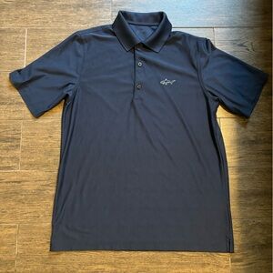 Navy Greg Norman Golf Polo